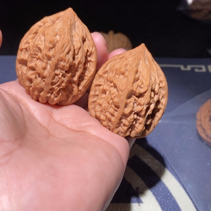 吊坠文玩核桃39尺鸡心