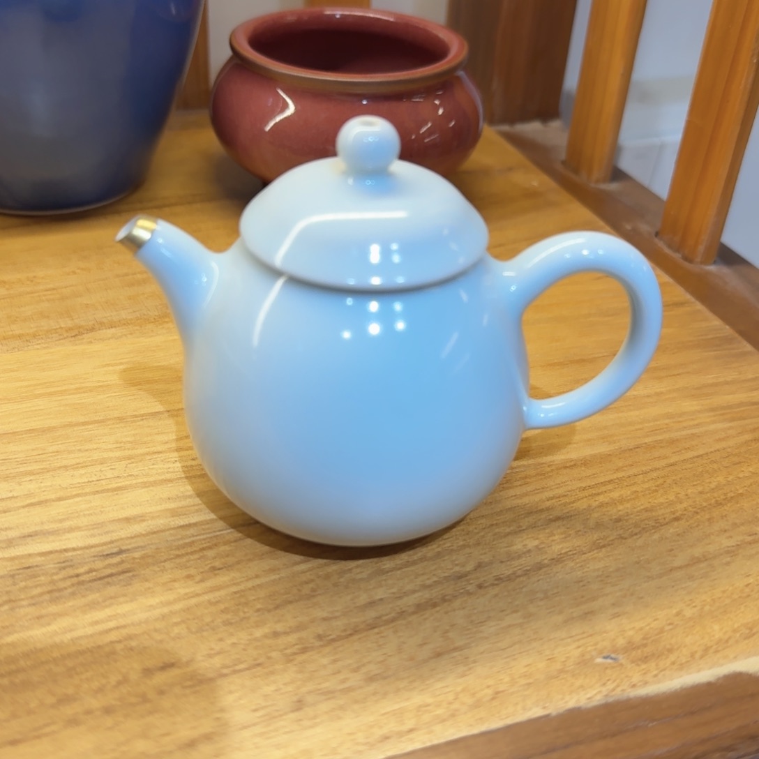 甜白釉色壶一把喜欢的可以拍