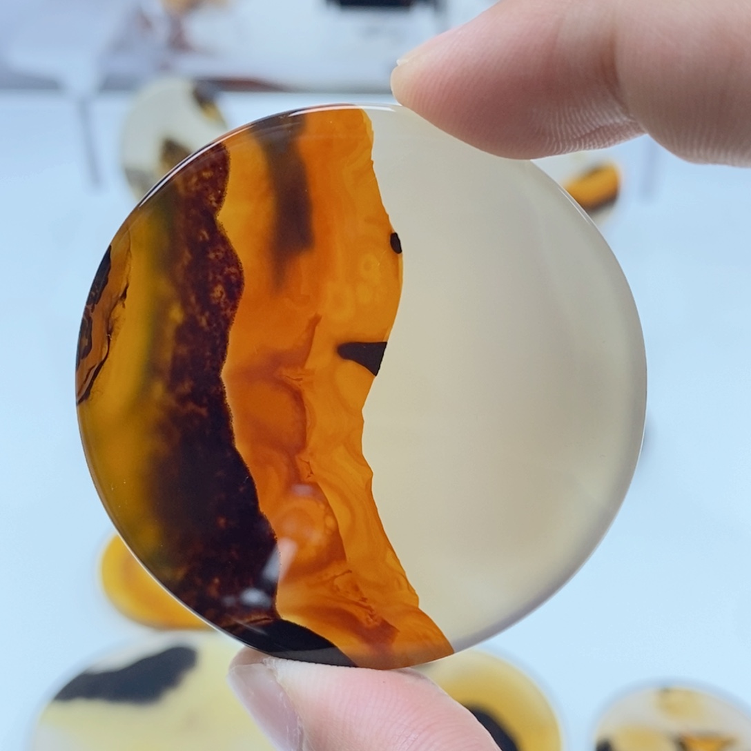 玛瑙/玉髓未镶嵌珠宝半成品