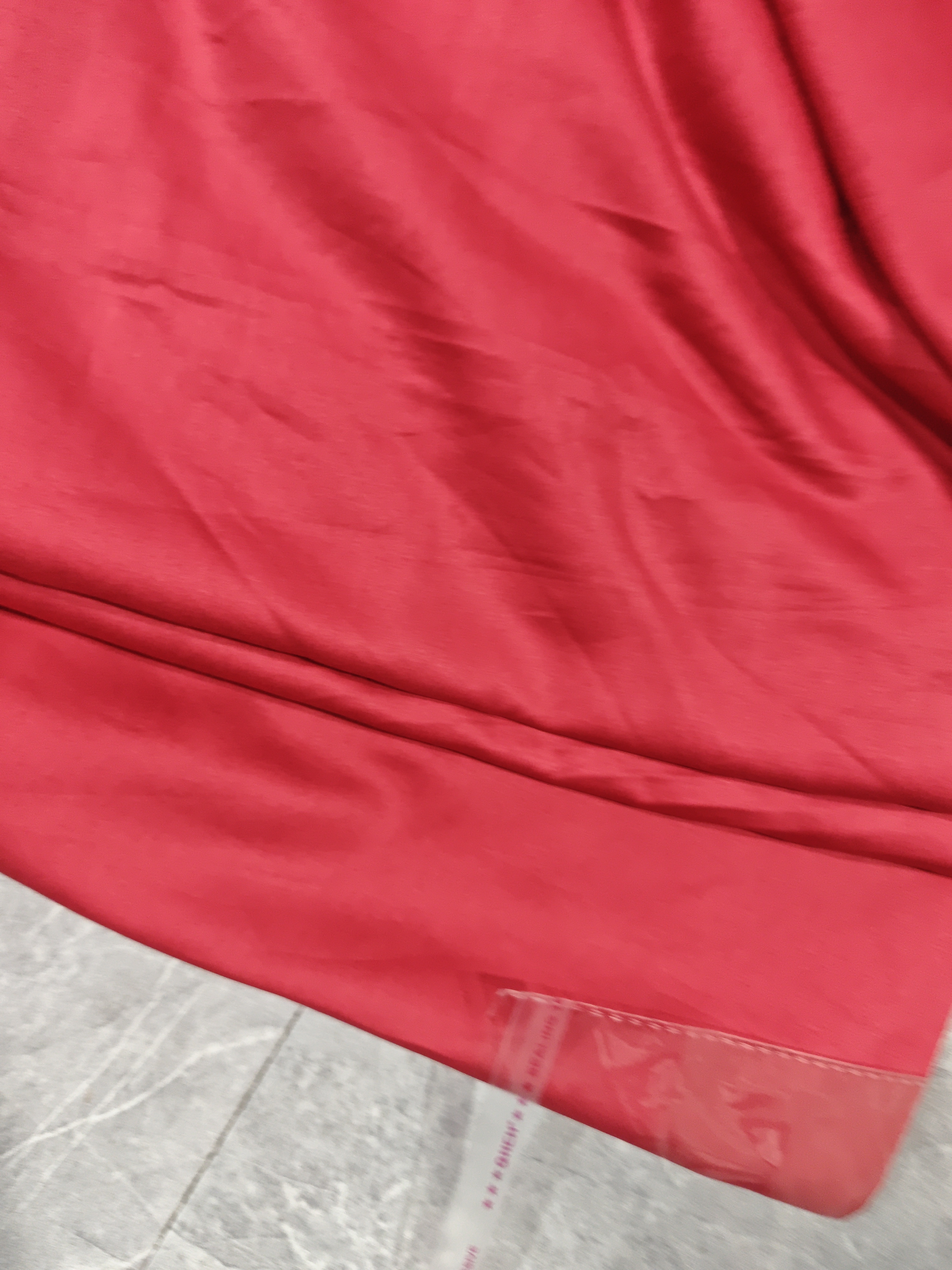 2.5x2.5米布匹红色