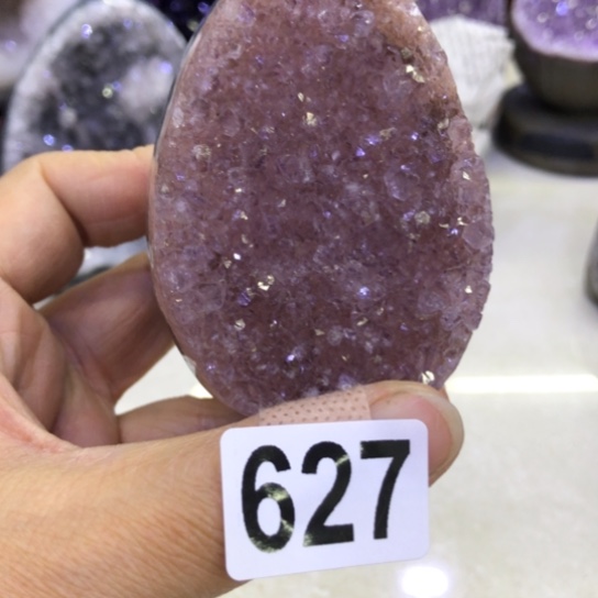 紫晶天然水晶摆件未镶嵌