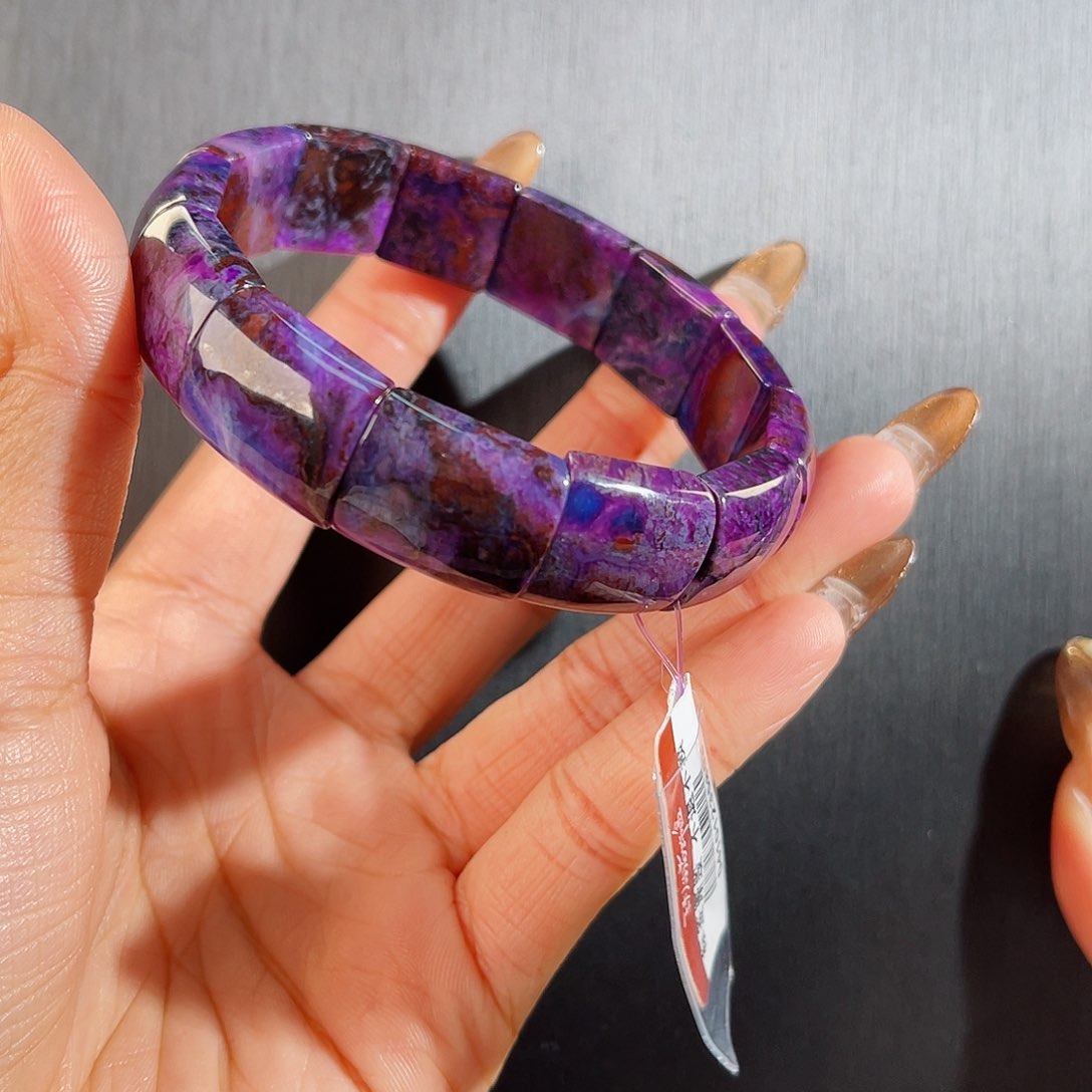 苏纪石（舒俱来）南非老矿料舒俱来手排未镶嵌