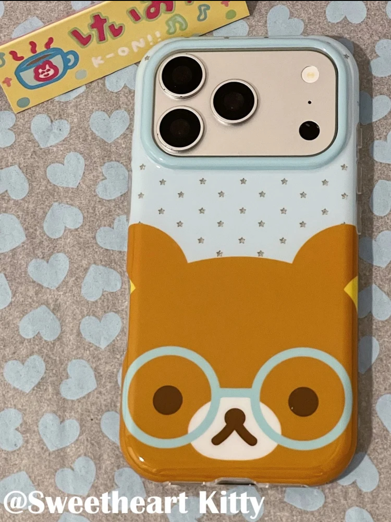 ins古早小星星轻松熊鼻孔鸡适用iphone17promax苹果16手机壳15女