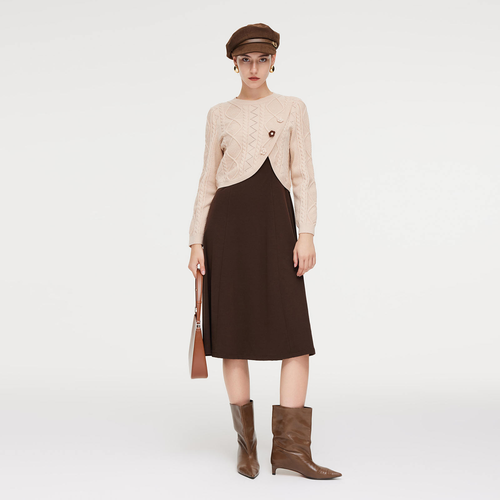 【商场同款新品】歌莉娅春季法式优雅套装欧若智性风1E1CAC760