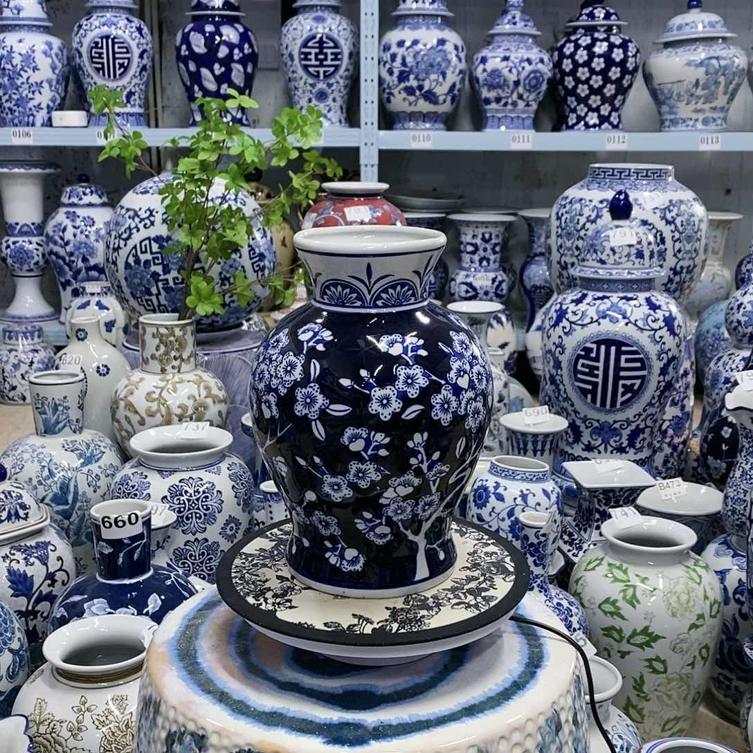 【闪购商品】摆件冰梅花瓶瓷器摆件………………………………