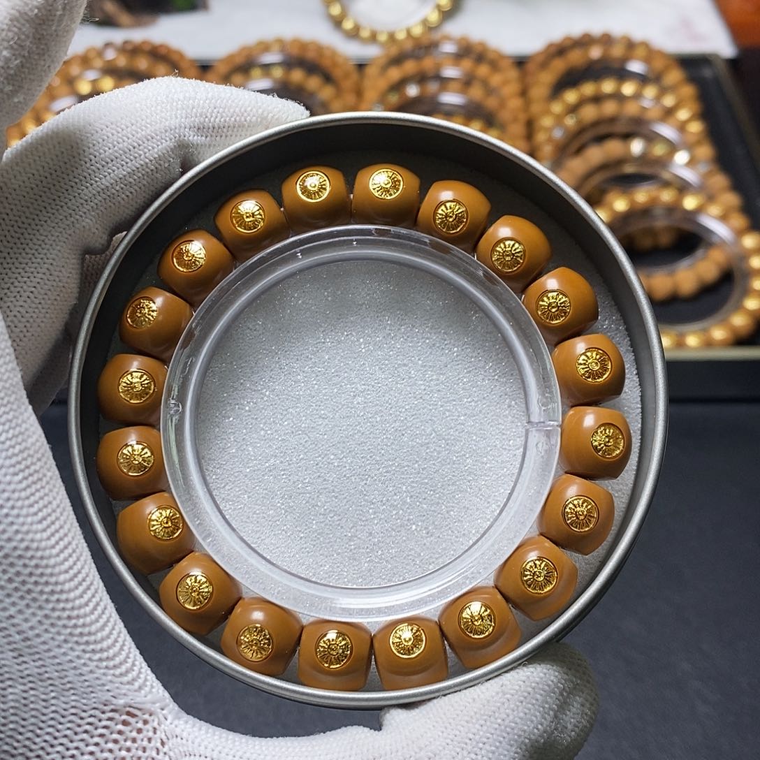 猴头核桃手串满标龙岩直切 12左右 全品 358号