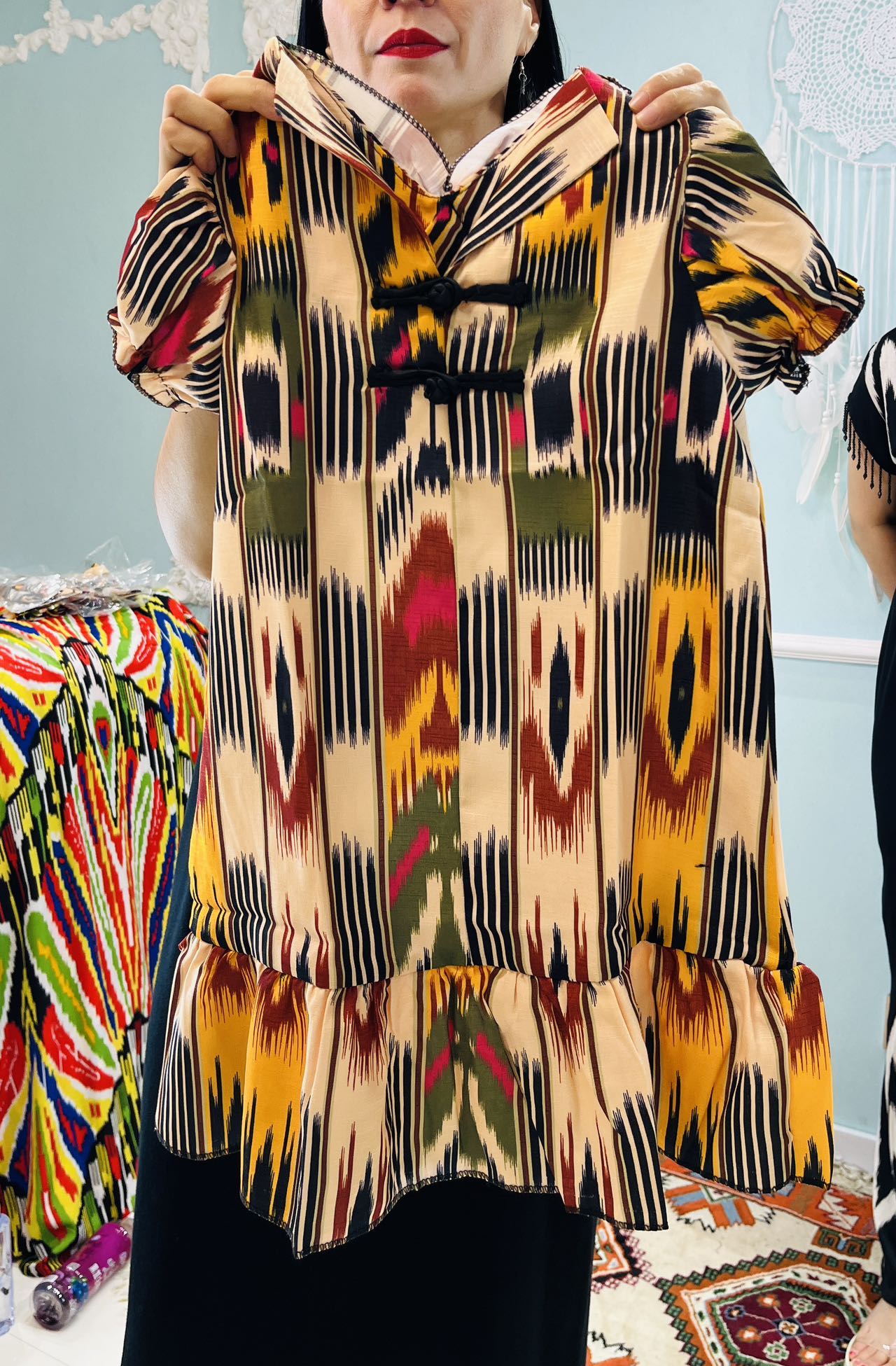 时尚套装盐系少年感简约通勤西域风简约条纹套头上衣