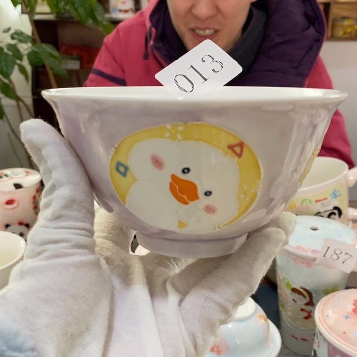 杯景德镇釉下彩手绘