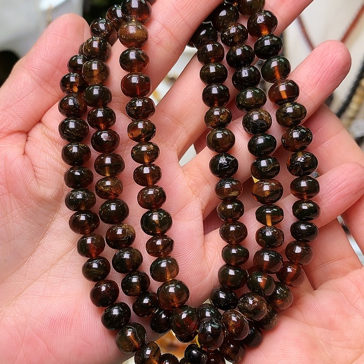 琥珀裸石未镶嵌抚顺琥珀