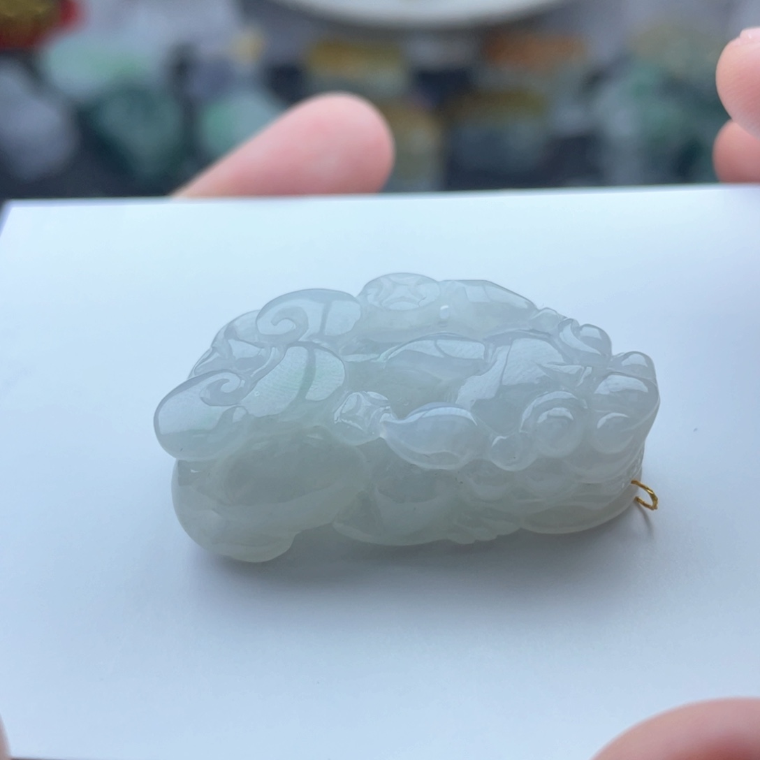 颈饰未镶嵌翡翠貔貅