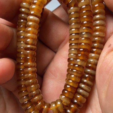 用***7琉璃颈饰珠子藏传小元素配饰饰品