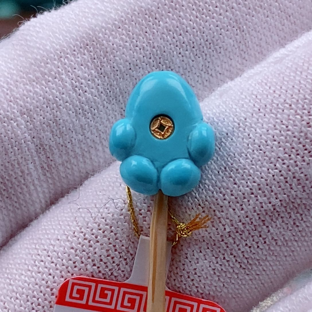 绿松石珠宝奇石未镶嵌