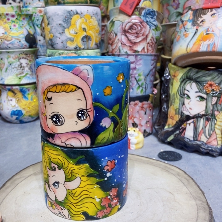 景德镇艺术手绘作品