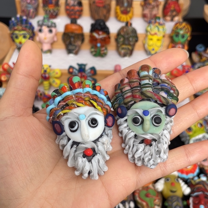 琉璃饰品老国王1只