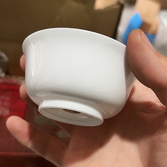 碗手工高岭土杯一个陶瓷