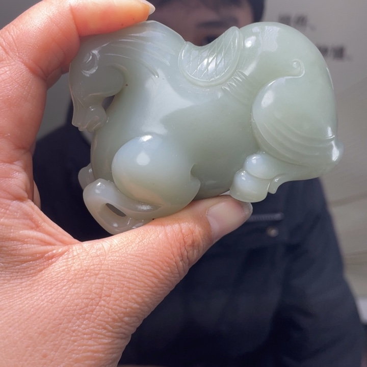 太***店和田玉未镶嵌把件