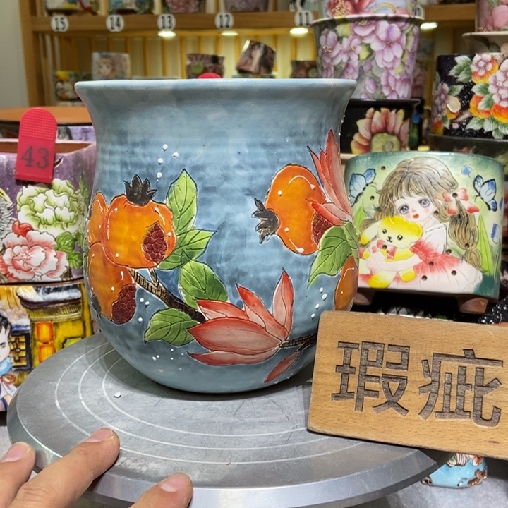 景德镇艺术手绘作品