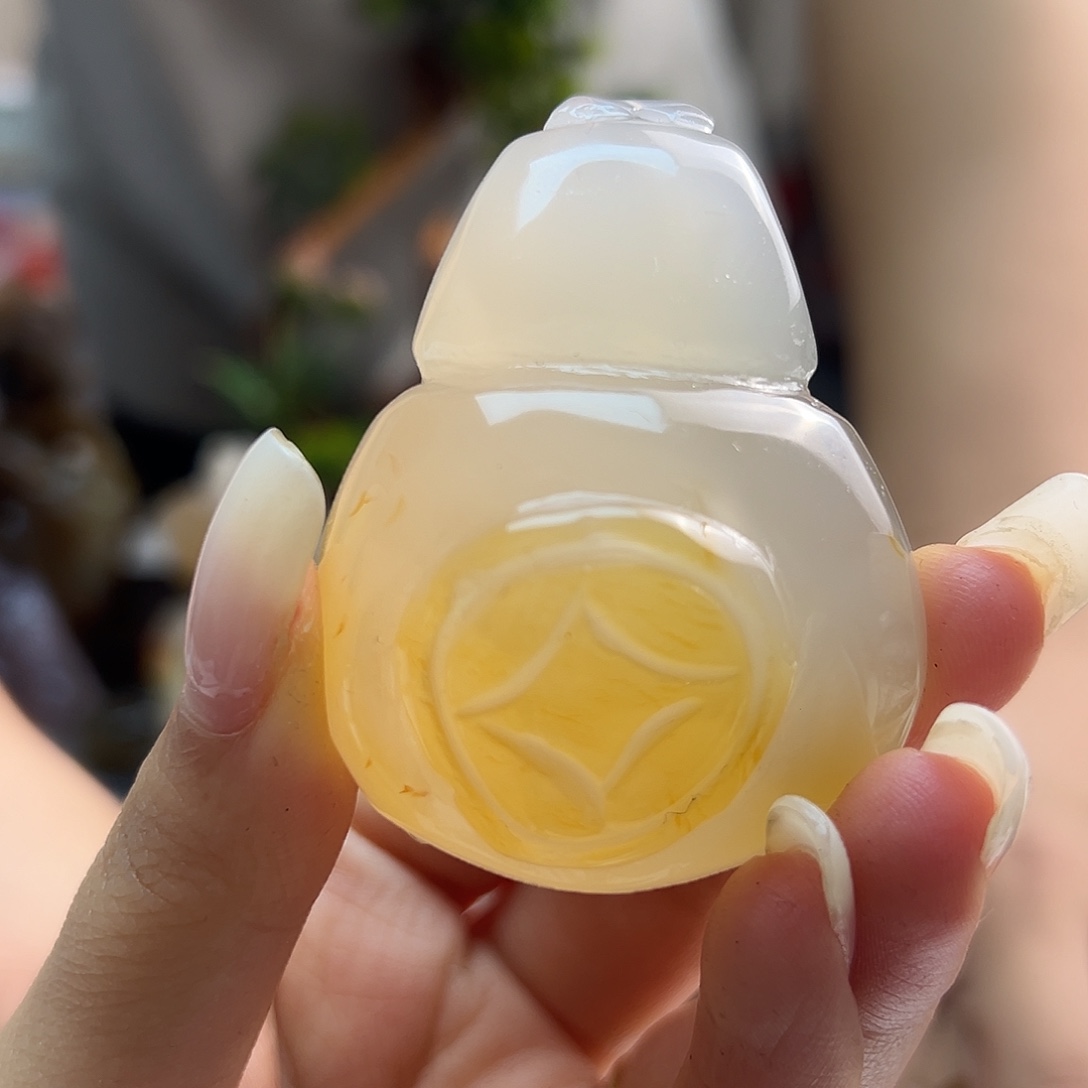 玛瑙/玉髓未镶嵌吊坠(不含链)