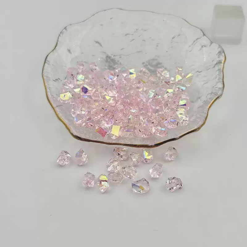 炫彩电镀镭射仿真碎碎冰手工DIY配件