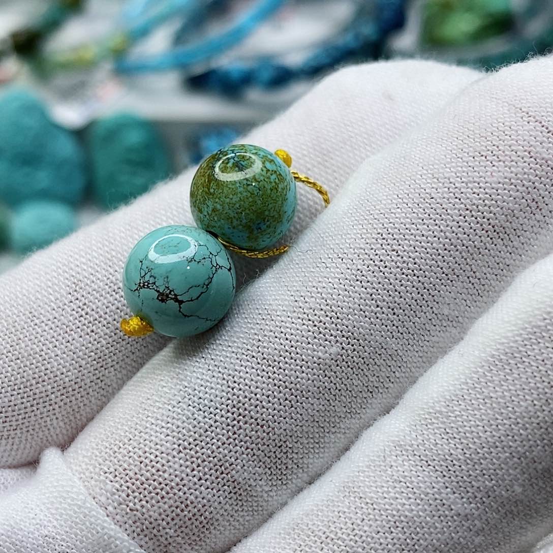 绿松石珠宝奇石未镶嵌