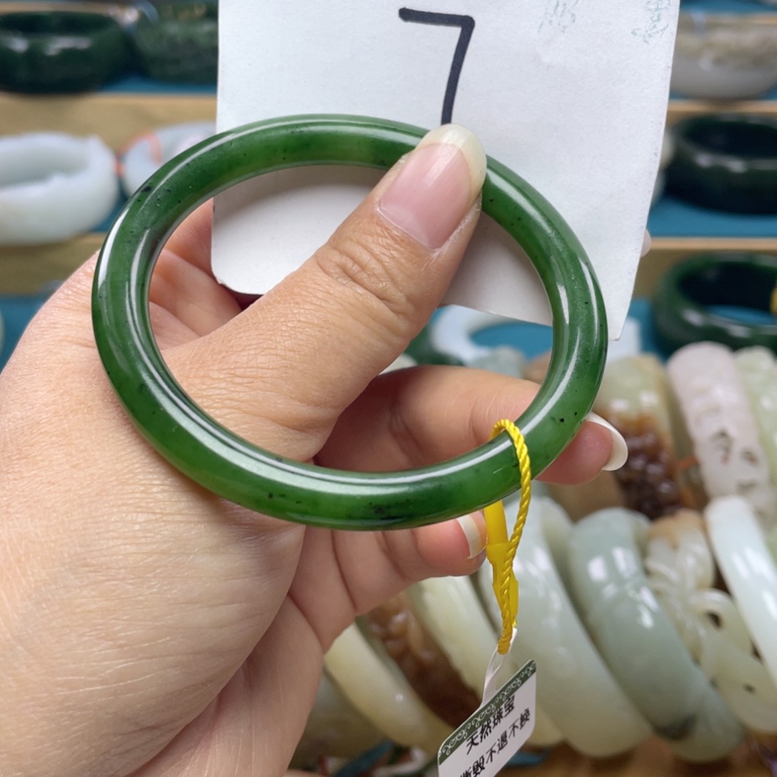 未镶嵌手镯和田玉圈口58