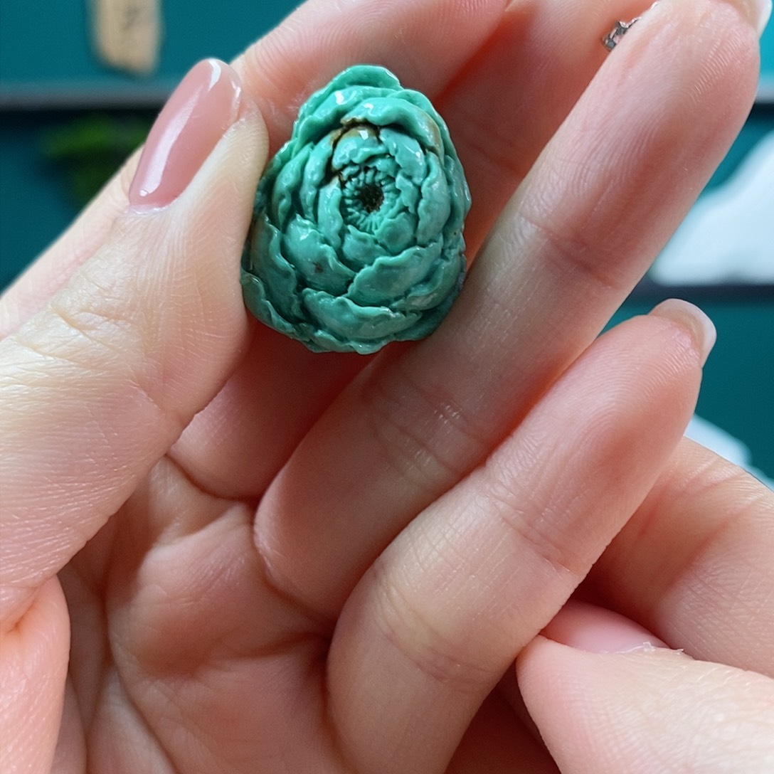 绿松石珠宝奇石未镶嵌