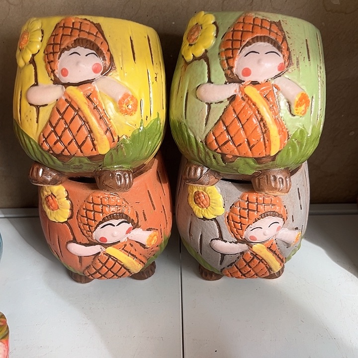 紫砂花盆粗陶材质多肉花盆