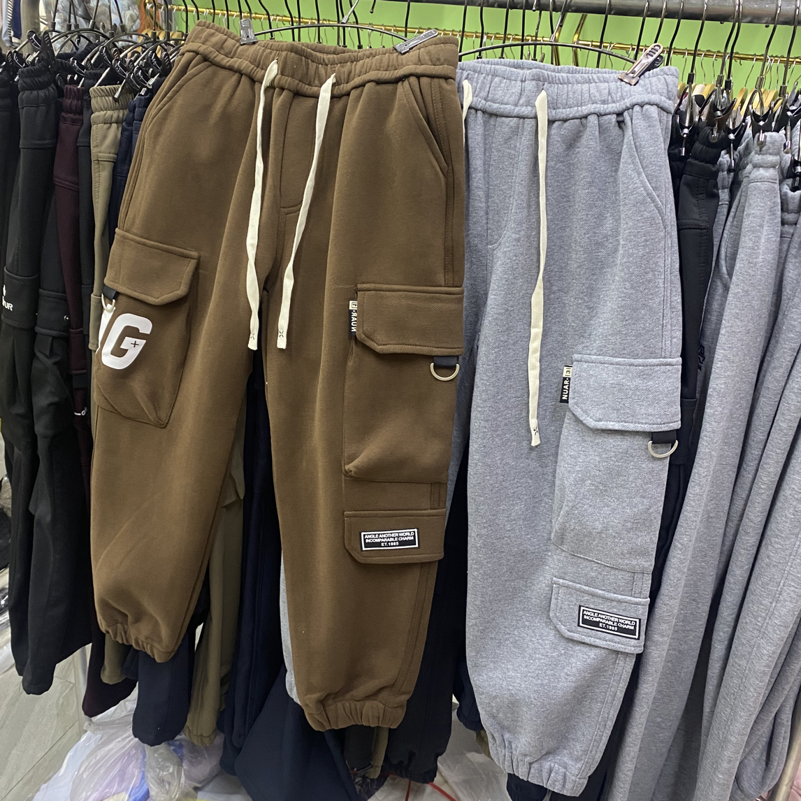 (不加绒加厚)纯棉卫裤