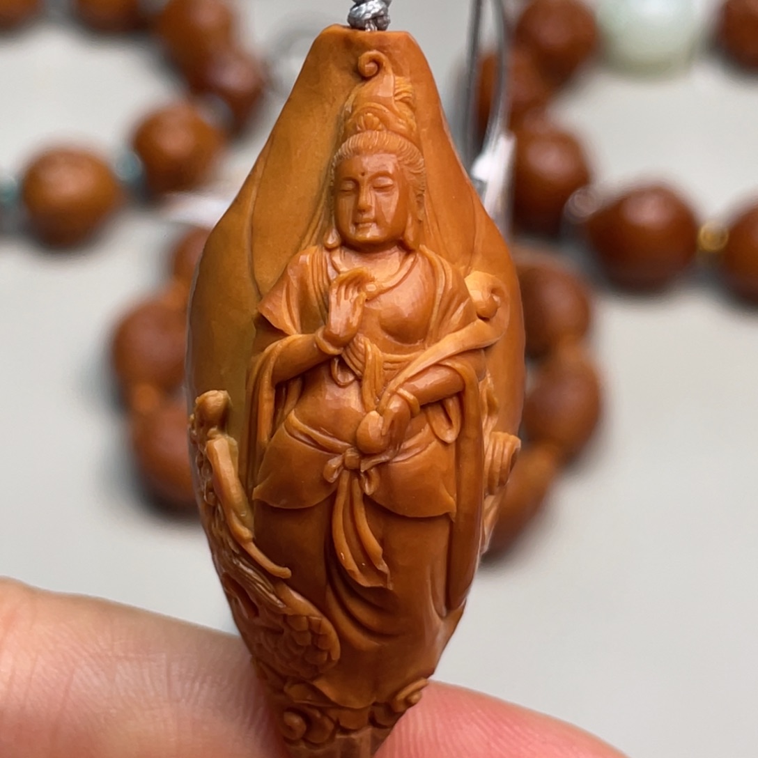 橄榄核手串大师姐观音单子