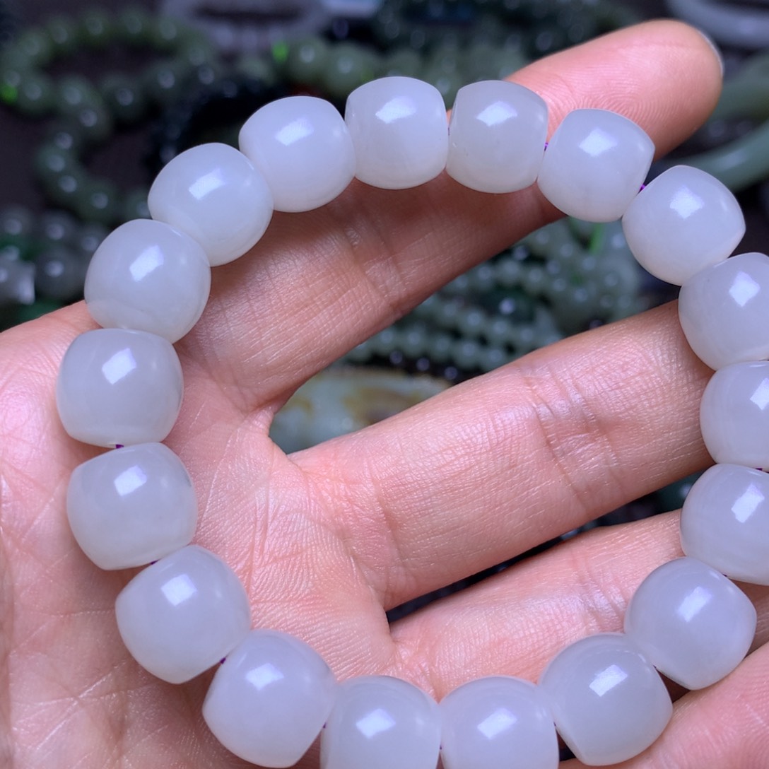 未镶嵌手串和田玉