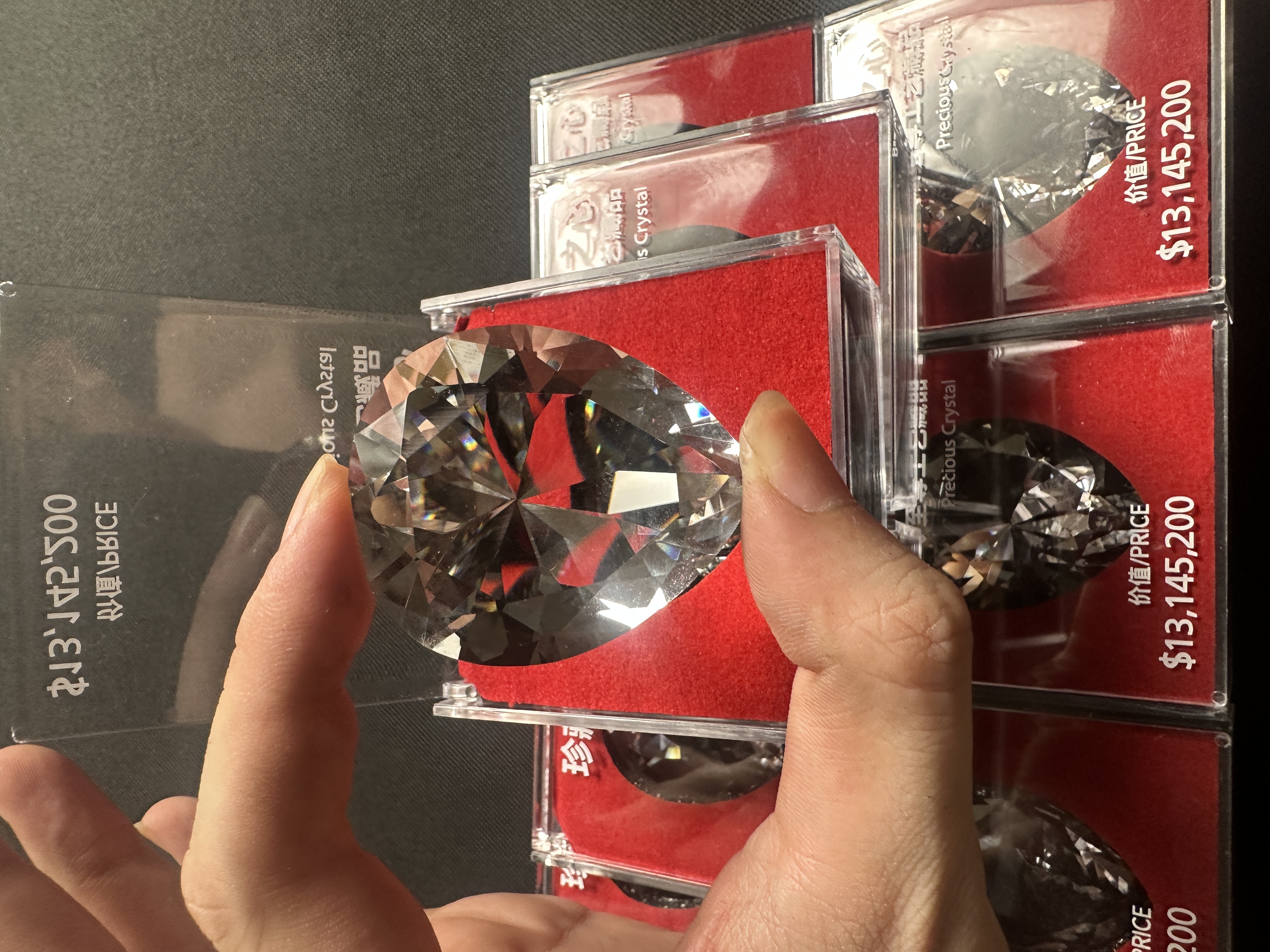 非洲之心游戏摆件1:1水晶模型摆件三角周周边大红游戏收藏礼物