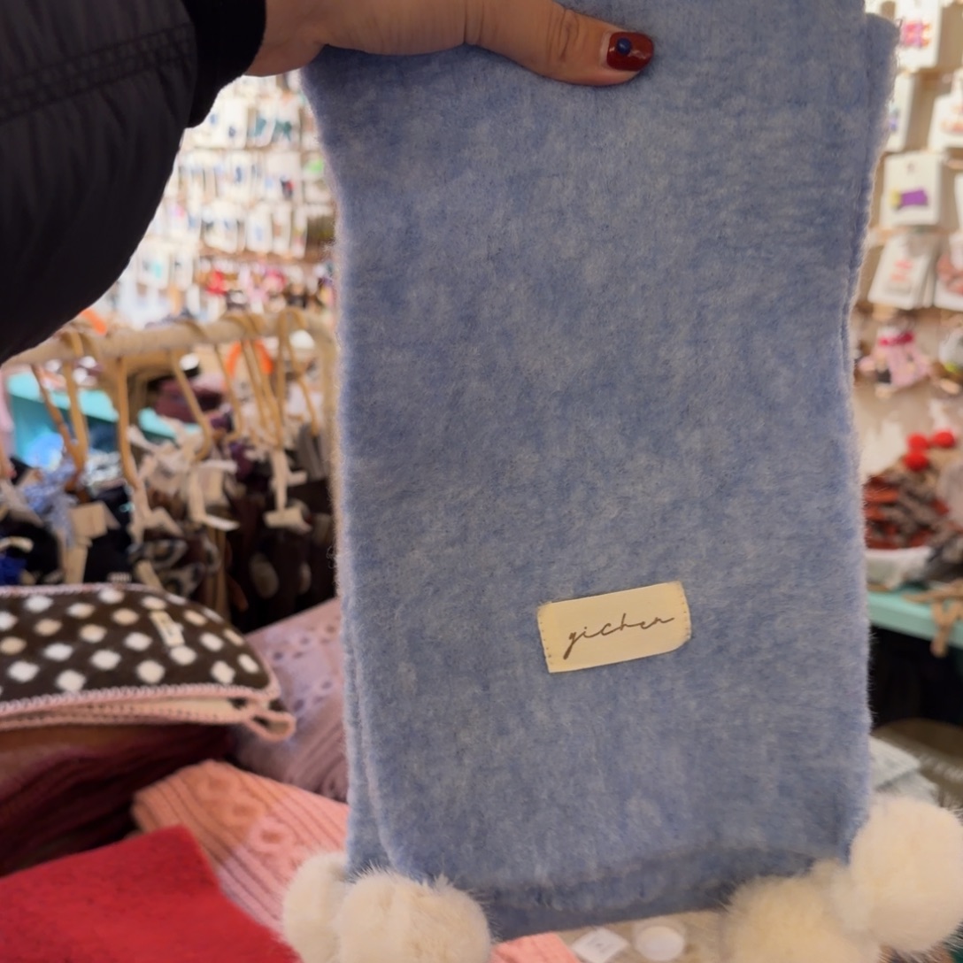 棉麻大馍馍推荐好看围巾