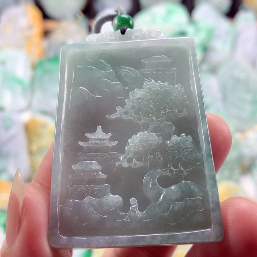 【闪购商品】翡翠吊坠(不含链)未镶嵌