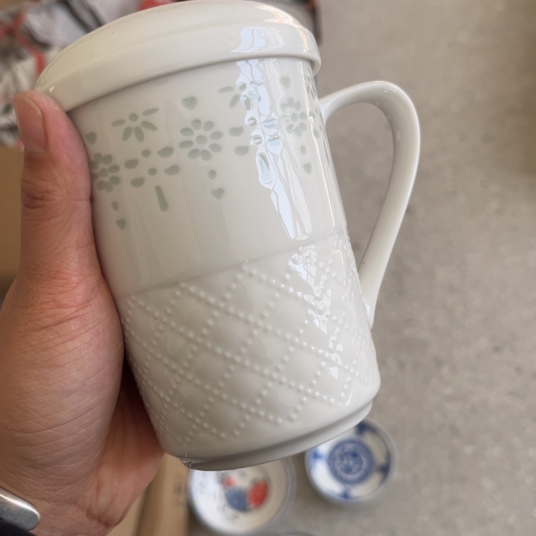 海***8陶摆件景德镇高温细白瓷餐具