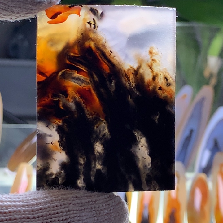 未镶嵌玛瑙/玉髓珠宝半成品91