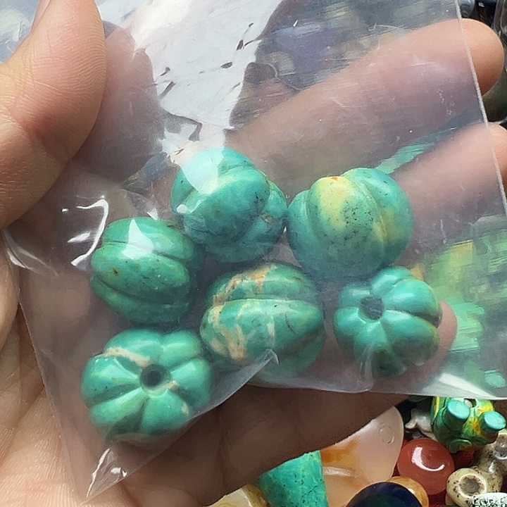 正***哥玛瑙/玉髓未镶嵌颈饰