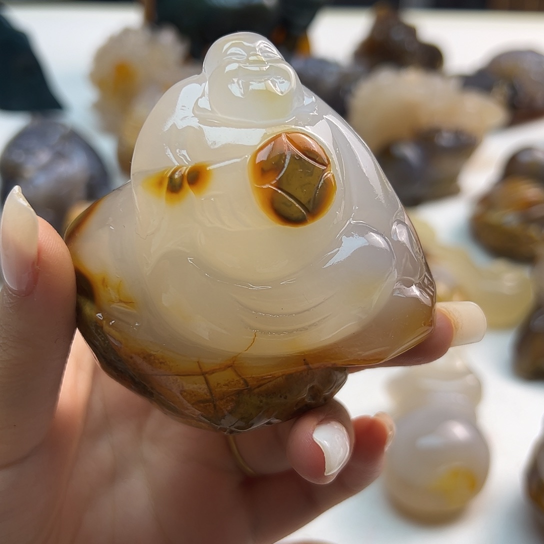 玛瑙/玉髓未镶嵌颈饰