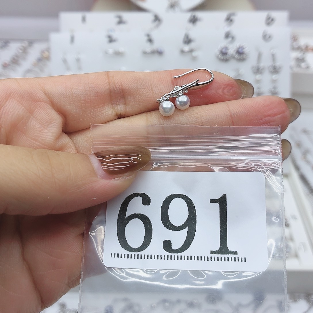 封****淡水珍珠珠宝奇石银S925镶嵌691