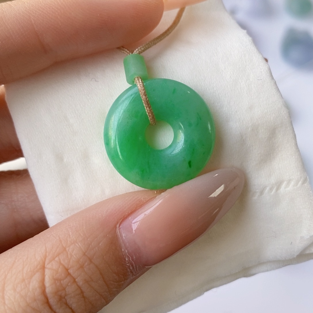 未镶嵌定制翡翠甜甜圈
