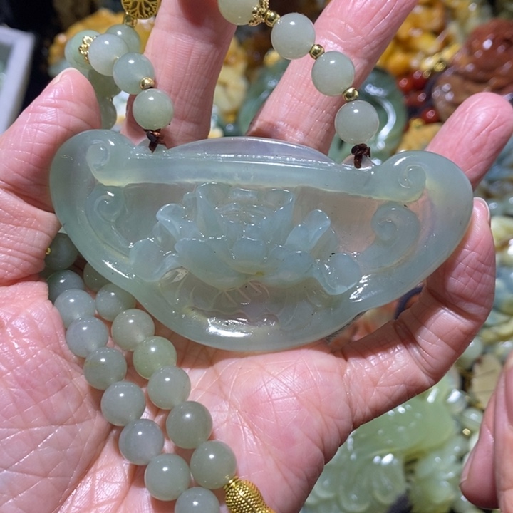 岫玉岫玉吊坠未镶嵌