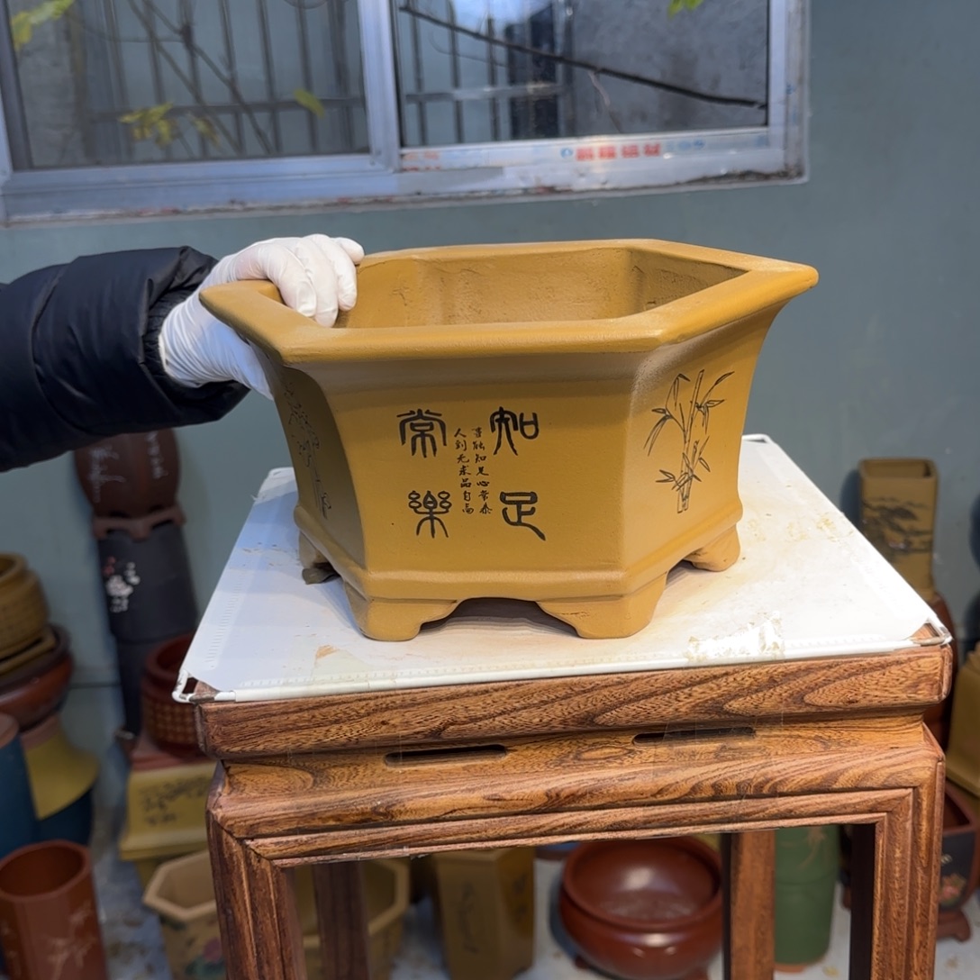 紫砂花盆紫砂口径32