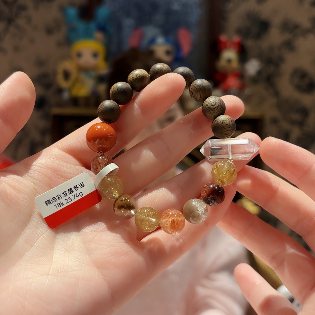 未镶嵌手链水晶手串