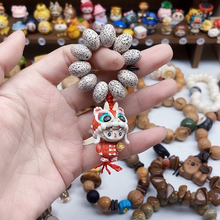 吊坠柏香籽/百香籽星月手捻