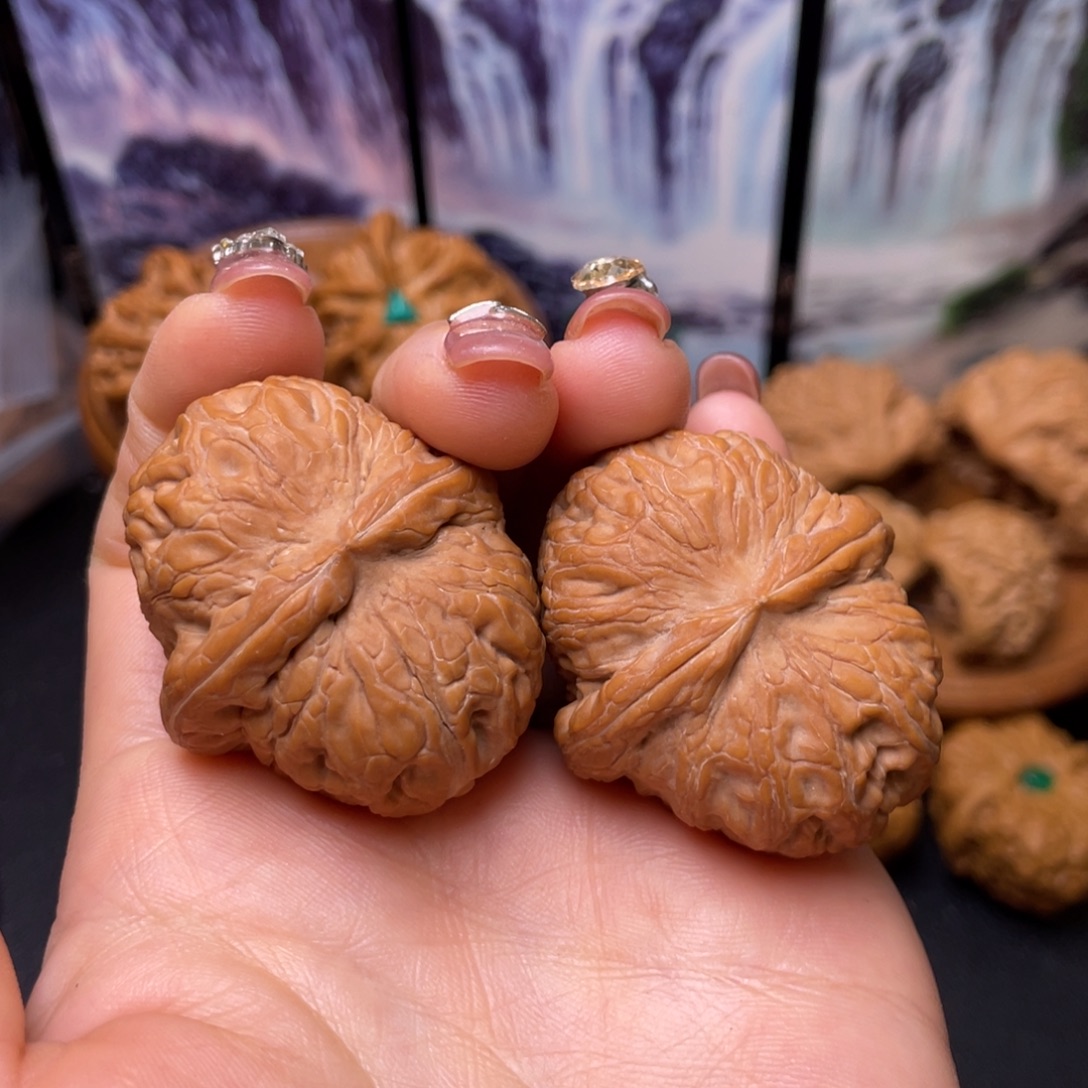 把件文玩核桃42全品元宝