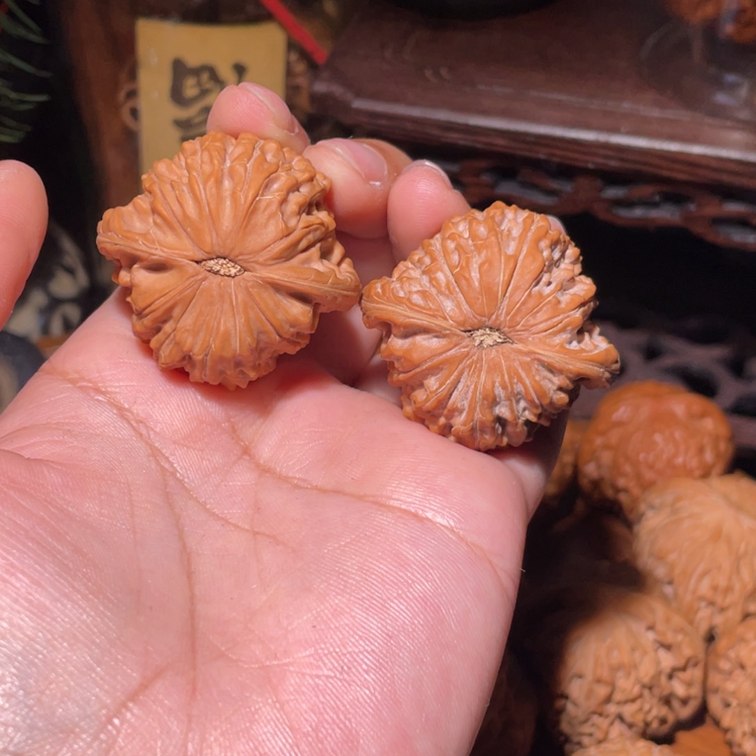 把件文玩核桃走***c磨盘36.7 36全品