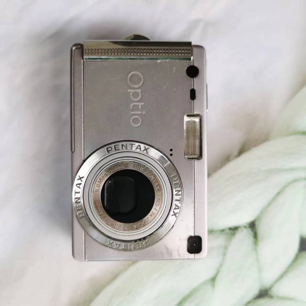 9新 Pentax/宾得 S5i 500万像素3倍光学变焦摄影拍照学生银色便携
