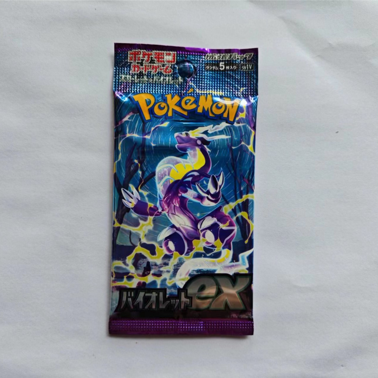 PTCG日版紫卡牌日版朱紫日版SV1V卡牌盲盒（同意代拆）