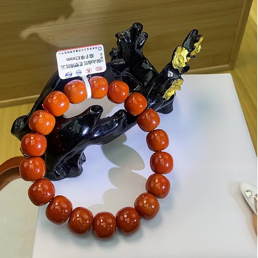 保山南红锦红老型（云端）单圈 12mm 多样性发一