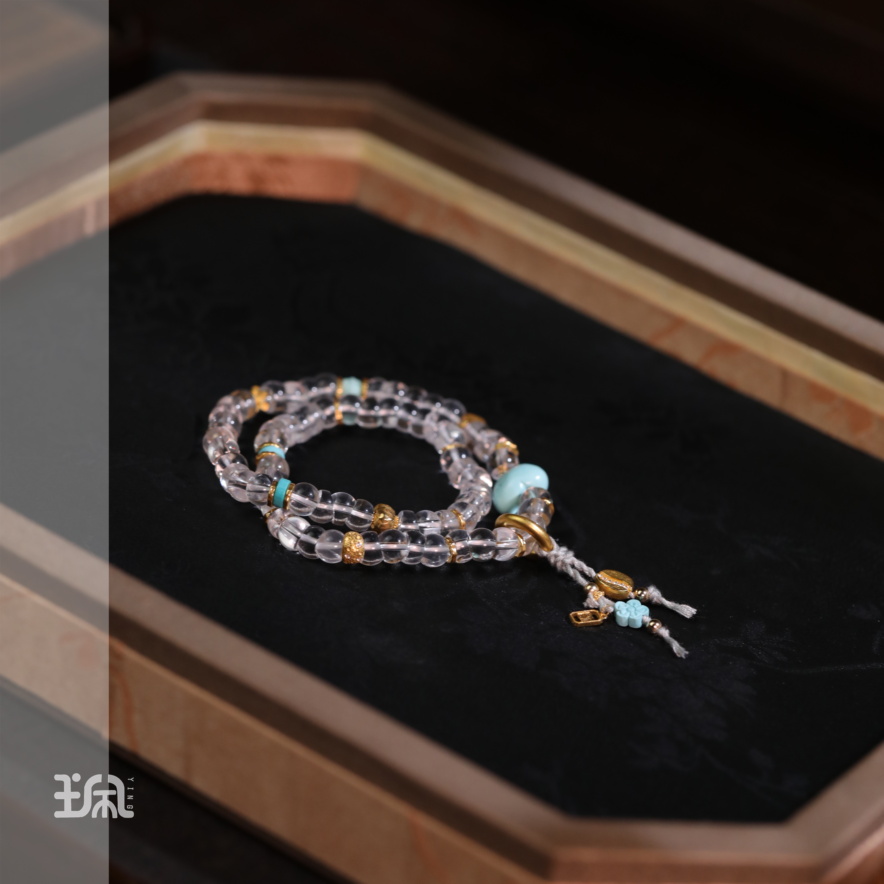 拾光忆|水晶*手串*18K金镶嵌LYC24120415多样性发其一