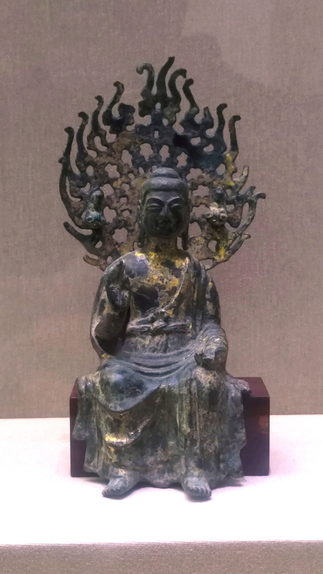 复古观音菩萨摆件手工雕刻中式禅意家居装饰品